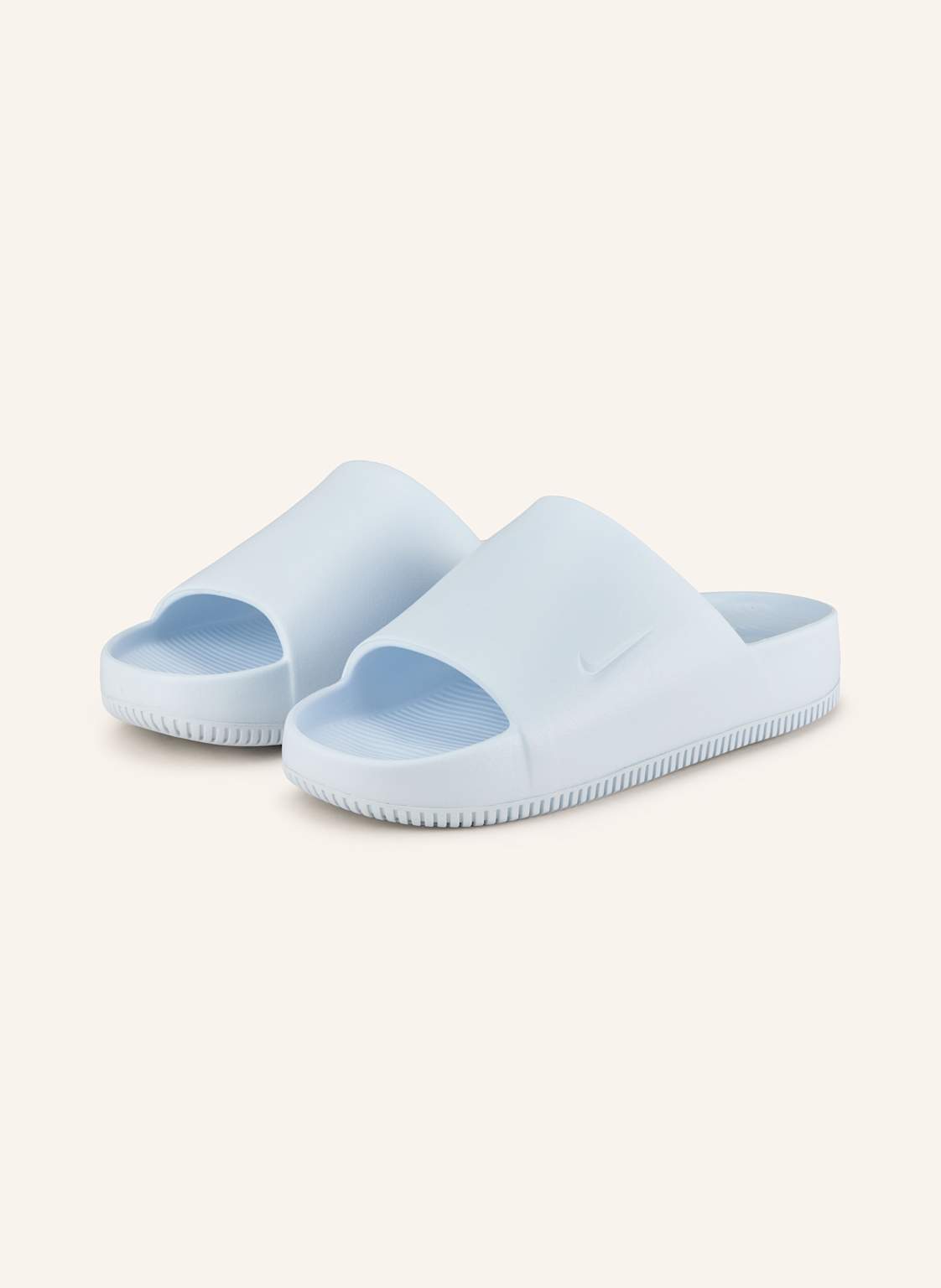 Nike Plateau-Pantoletten Calm Slide blau Nike Plateau-Pantoletten Calm Slide blau von Nike