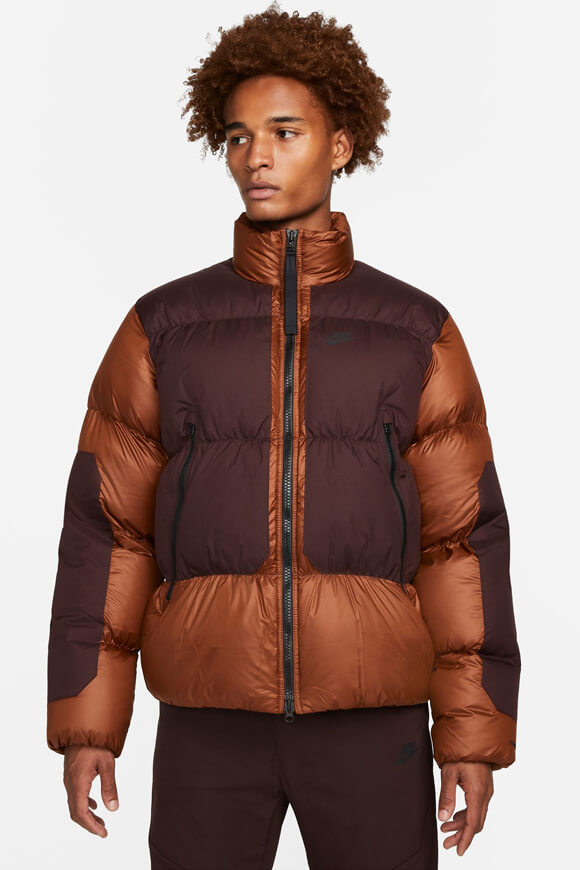 Nike Puffer Daunenjacke | Pecan + Brown Basalt | Herren  | L von Nike