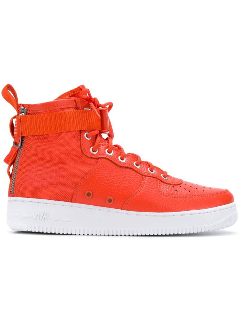 Nike SF Air Force 1 Mid "Team Orange" sneakers - Yellow von Nike