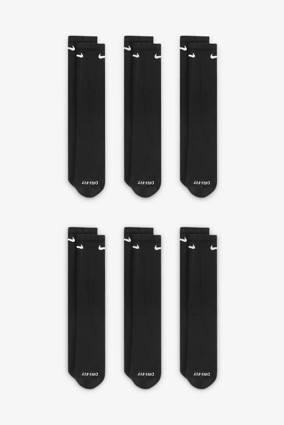 Nike Sechserpack Socken | Schwarz | Herren | EU42-46 Nike Sechserpack Socken | Schwarz | Herren | EU42-46 von Nike