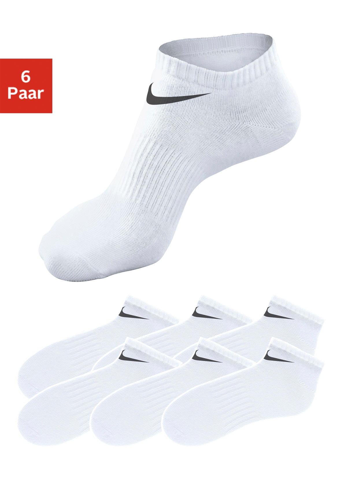 Nike Sneakersocken, (6 Paar) von Nike