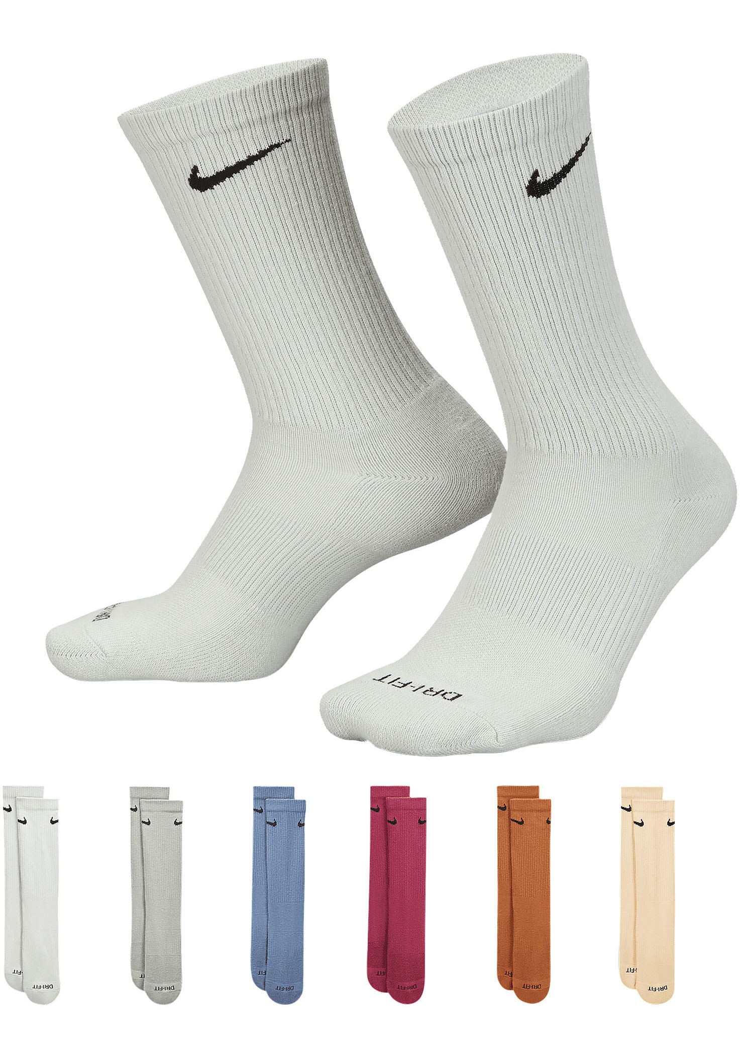 Nike Sportsocken »Everyday Plus Cushioned Training Crew Socks (Pairs)«, (6 Paar) von Nike