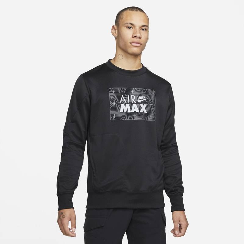 Nike Sportswear Air Max Sweatshirt für Herren - Schwarz von Nike