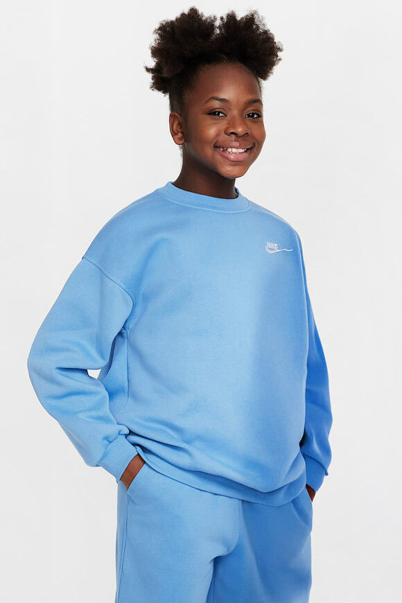 Nike Sportswear Club Fleece Oversize Sweatshirt | Blue Beyond | Mädchen | XL Nike Sportswear Club Fleece Oversize Sweatshirt | Blue Beyond | Mädchen | XL von Nike