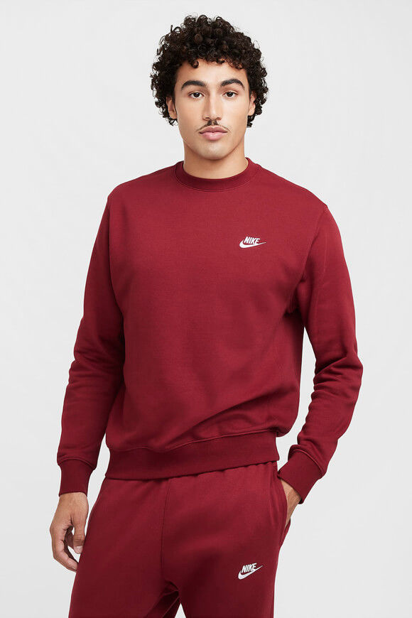 Nike Sportswear Club Sweatshirt | Team Red | Herren | XS Nike Sportswear Club Sweatshirt | Team Red | Herren | XS von Nike