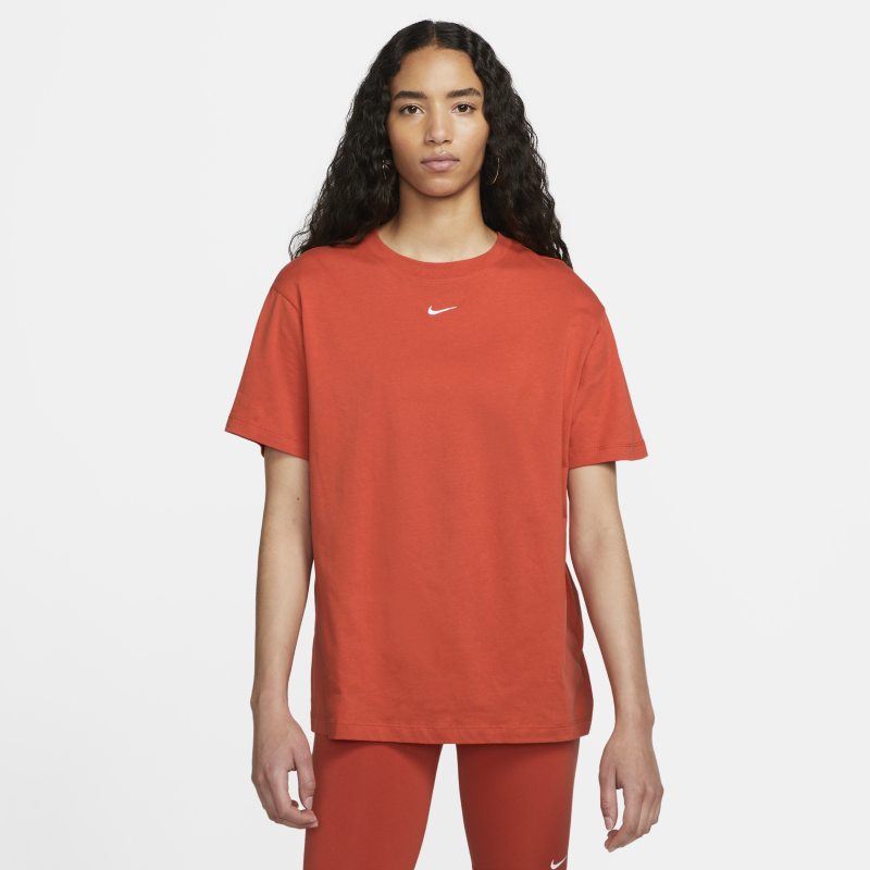 Nike Sportswear Essentials Damen-T-Shirt - Orange von Nike