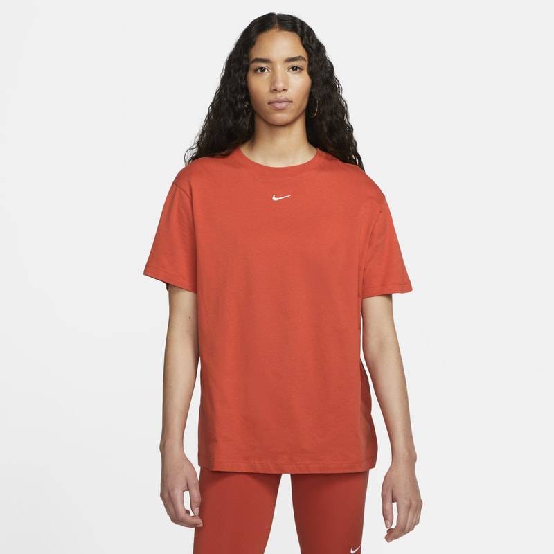 Nike Sportswear Essentials Damen-T-Shirt - Orange von Nike