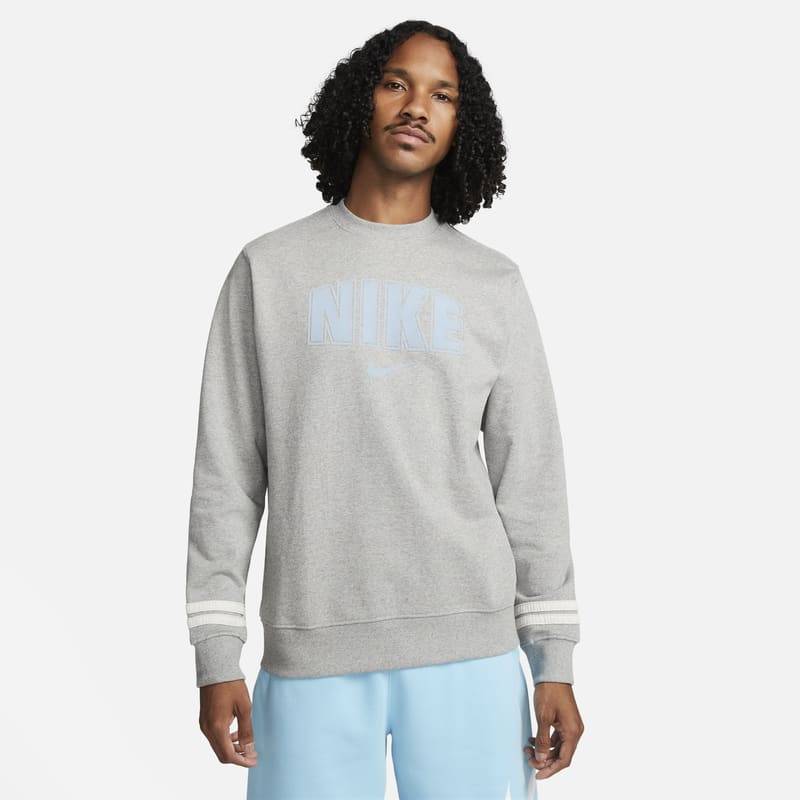 Nike Sportswear Fleece-Sweatshirt für Herren - Grau Nike Sportswear Fleece-Sweatshirt für Herren - Grau von Nike