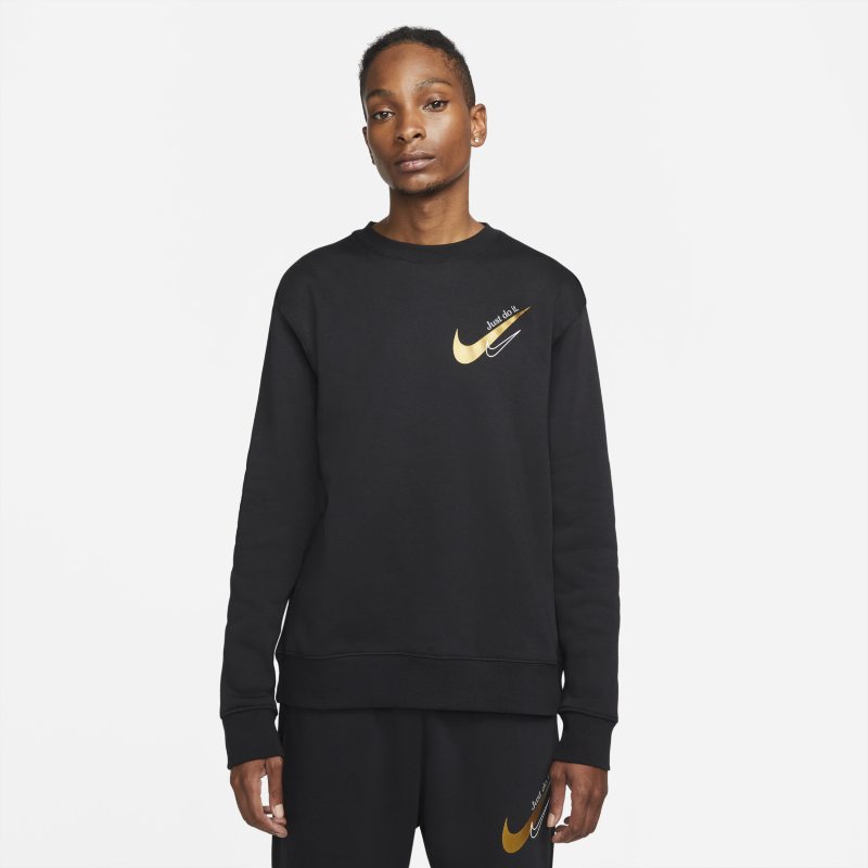 Nike Sportswear Fleece-Sweatshirt für Herren - Schwarz von Nike