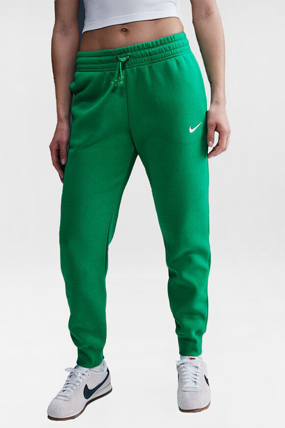 Nike Sportswear Phoenix Fleece Sweathose | Sail + Stadium Green | Damen  | M von Nike