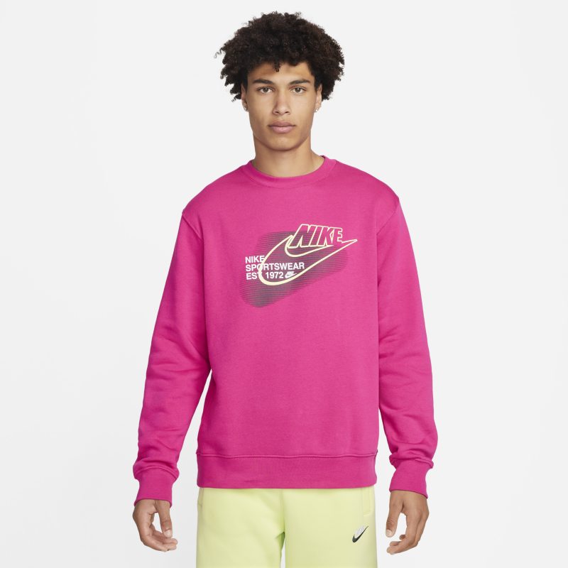 Nike Sportswear Standard Issue Sweatshirt für Herren - Pink von Nike