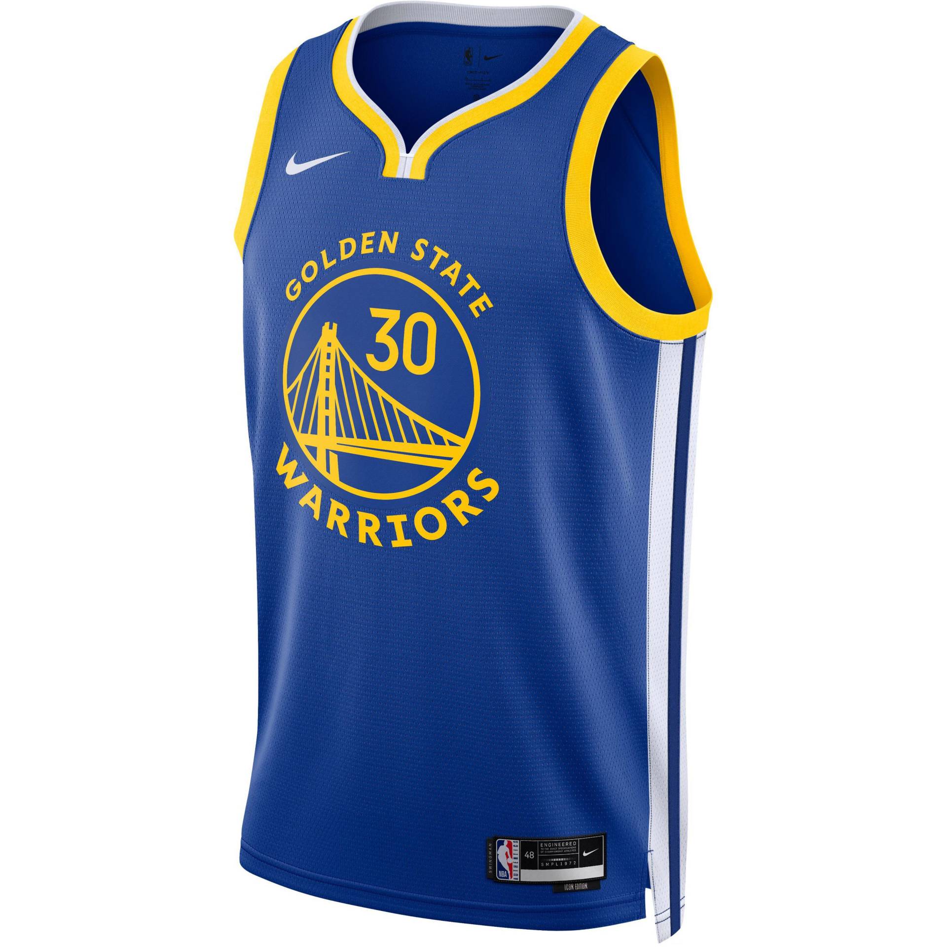 Nike Stephen Curry Golden State Warriors Spielertrikot Herren von Nike