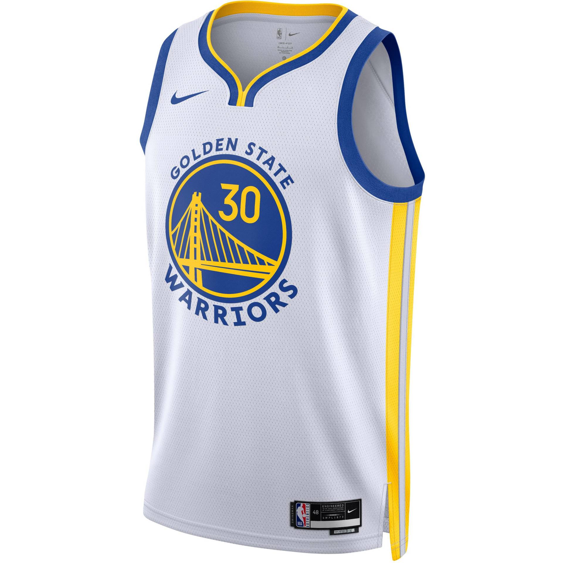 Nike Stephen Curry Golden State Warriors Spielertrikot Herren von Nike