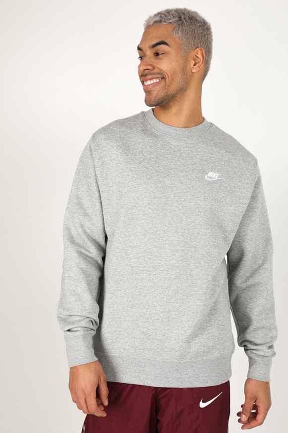 Nike Sweatshirt | Heather Light Grey | Herren | XS von Nike