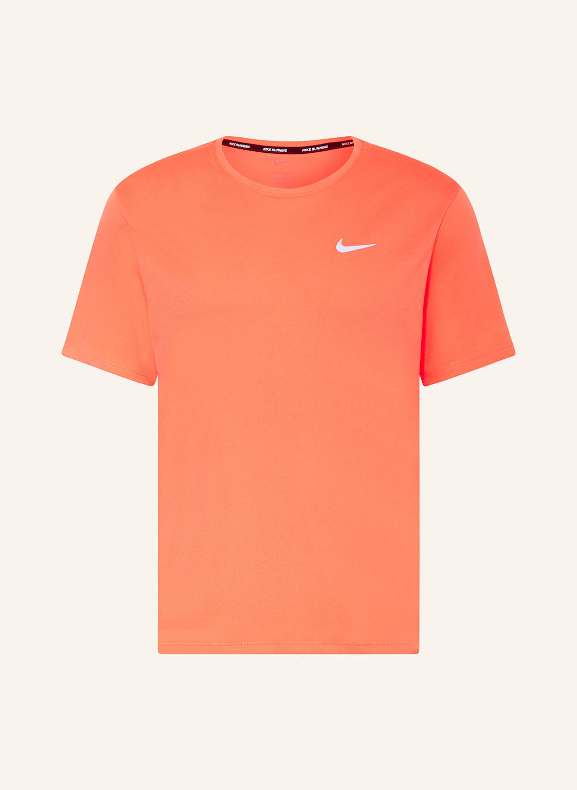 Nike Laufshirt Miler orange Nike Laufshirt Miler orange von Nike