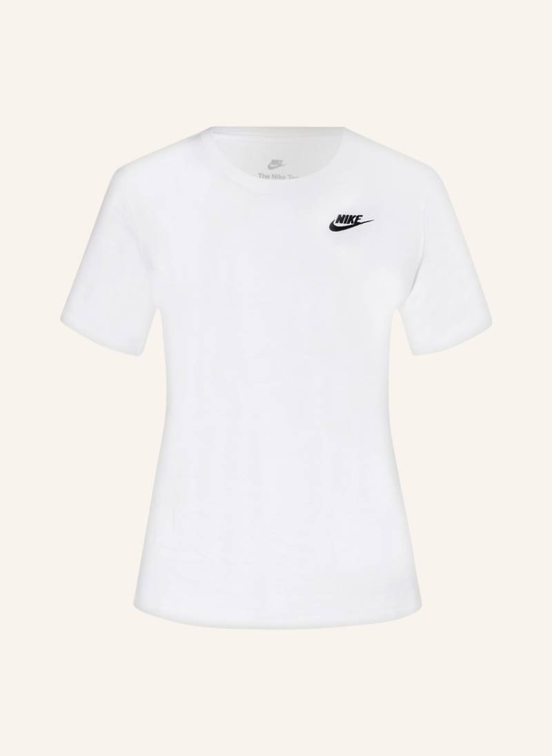 Nike T-Shirt Sportswear Club Essentials weiss von Nike