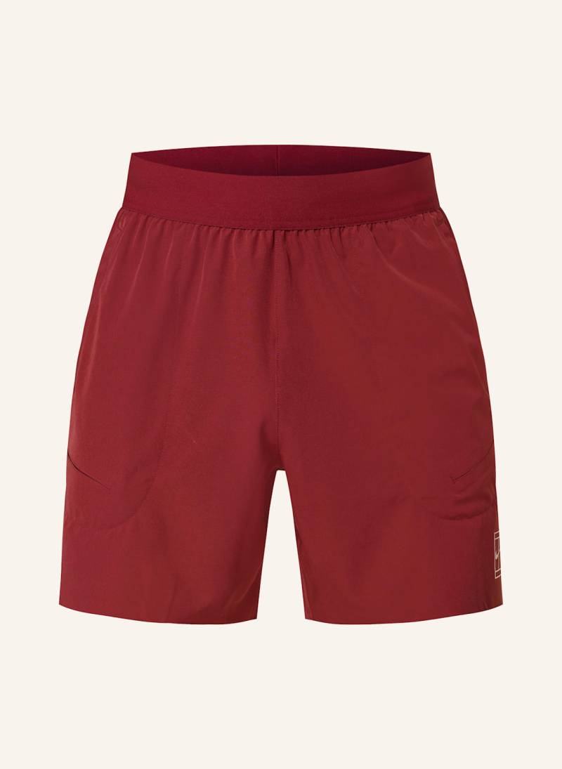 Nike Tennisshorts Court Advantage rot von Nike