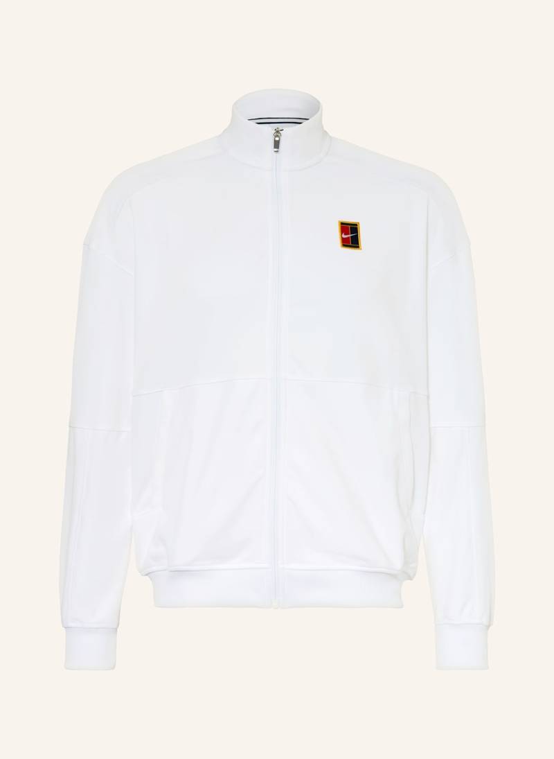 Nike Trainingsjacke Court Heritage weiss von Nike
