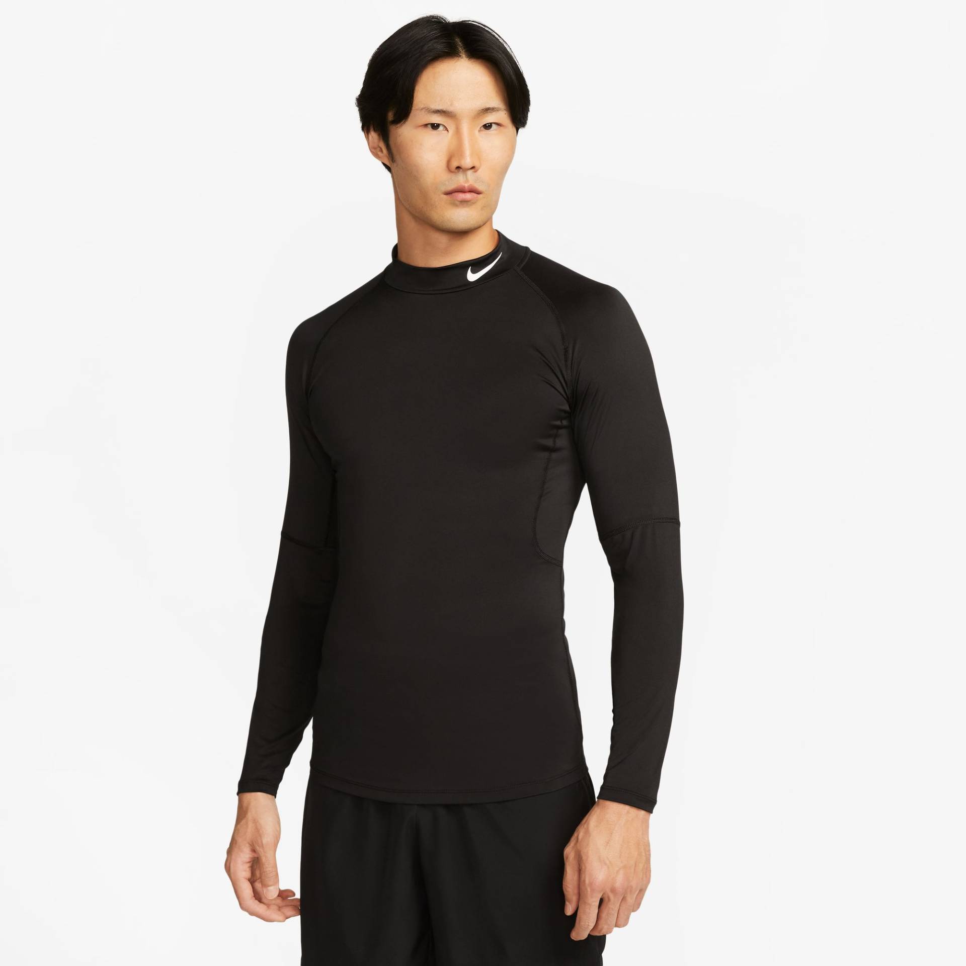 Nike Trainingsshirt »PRO DRI-FIT MEN'S LONG-SLEEVE TIGHT-FITTING MOCK-NECK TOP« Nike Trainingsshirt »PRO DRI-FIT MEN'S LONG-SLEEVE TIGHT-FITTING MOCK-NECK TOP« von Nike