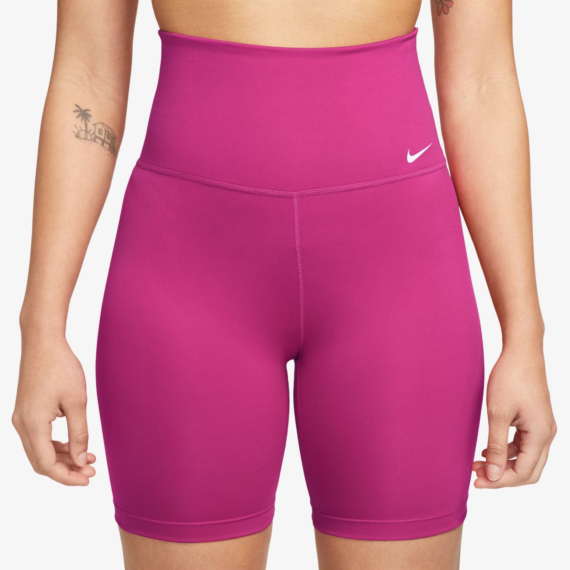 Nike Trainingstights »DRI-FIT ONE WOMEN'S HIGH-WAISTED BIKER SHORTS« von Nike