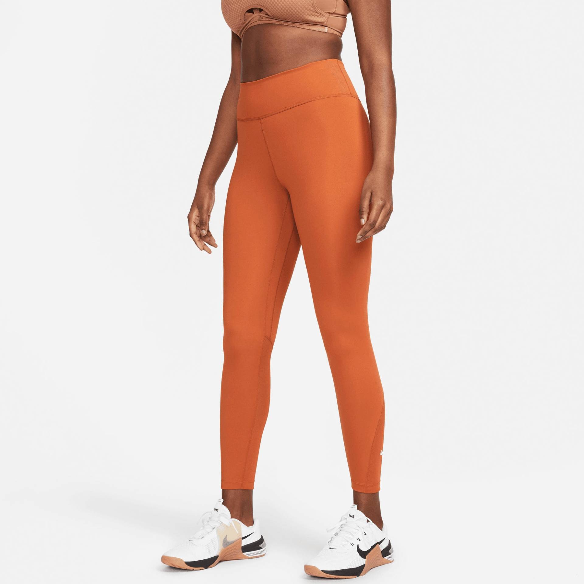 Nike Trainingstights »ONE WOMEN'S MID-RISE / MESH-PANELED LEGGINGS« von Nike