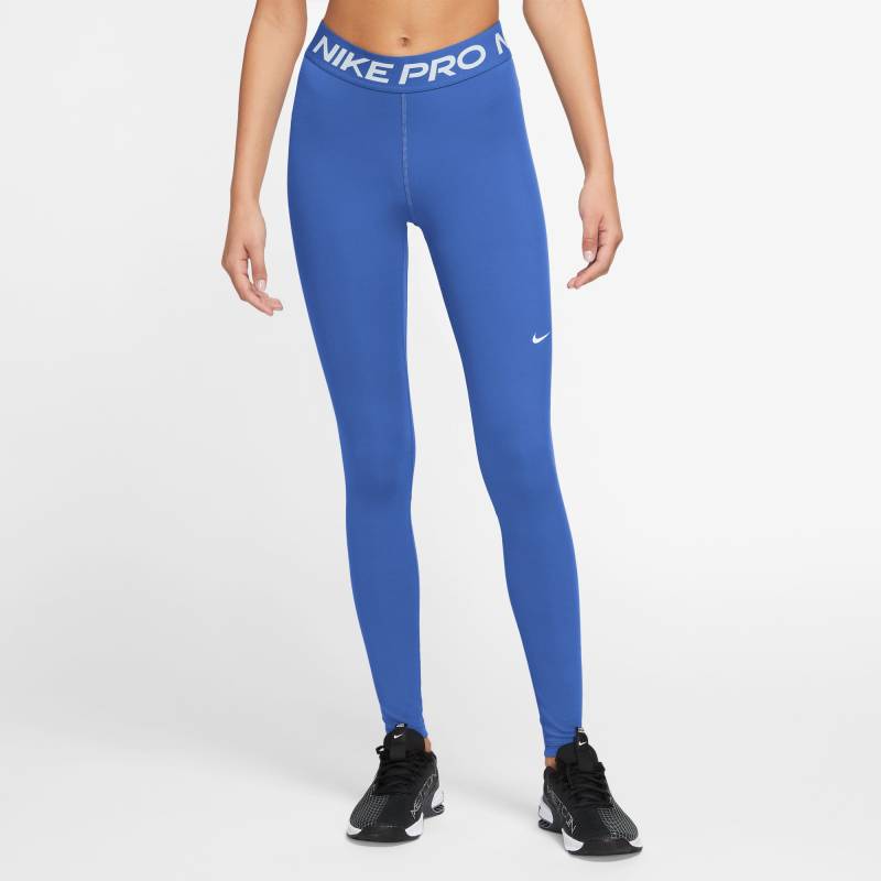 Nike Trainingstights »PRO WOMEN'S MID-RISE MESH-PANELED LEGGINGS« von Nike