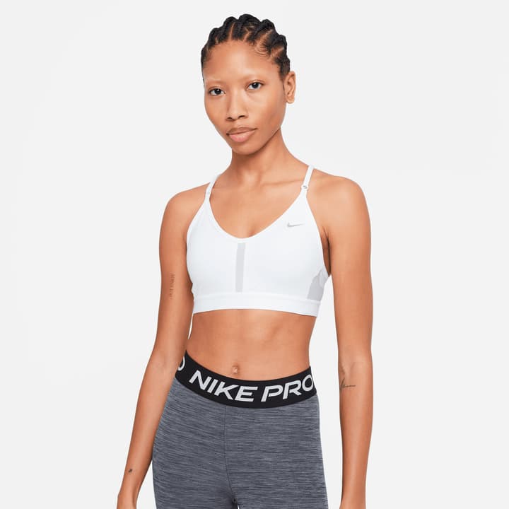 Nike W Indy Low Sports Bra Sport-BH weiss von Nike