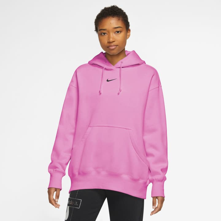 Nike W NSW Phoenix Fleece Oversize Hoodie Hoodie pink von Nike