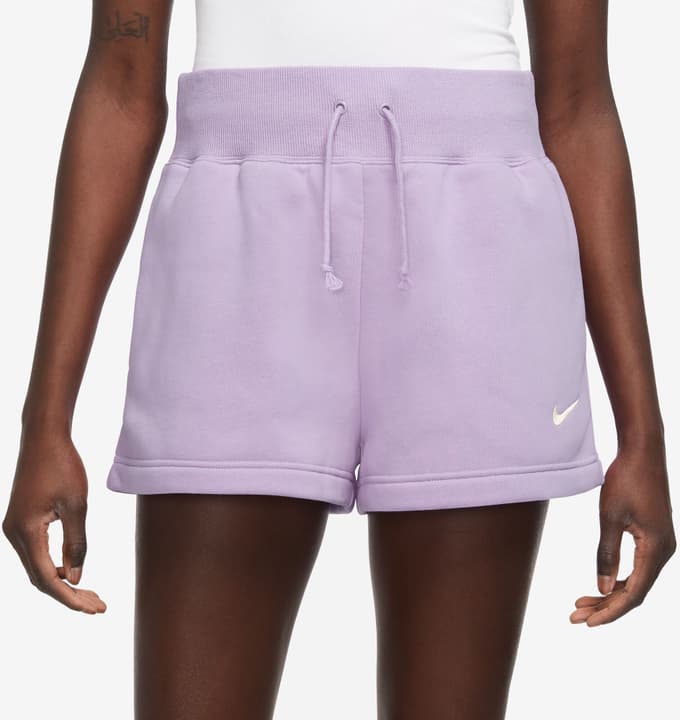 Nike W NSW Shorts Phoenix Fleece Shorts lila von Nike
