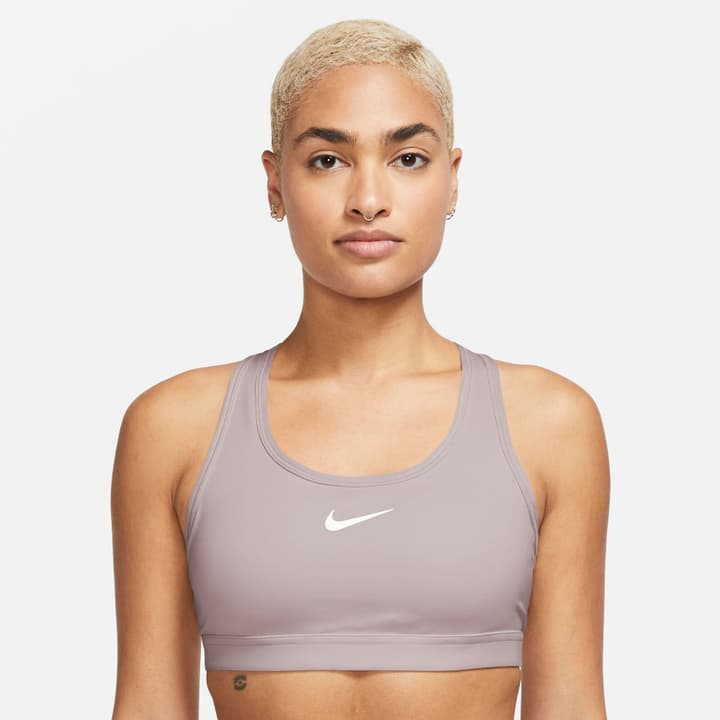 Nike W Swoosh Medium Sports Bra Sport-BH hellrosa von Nike