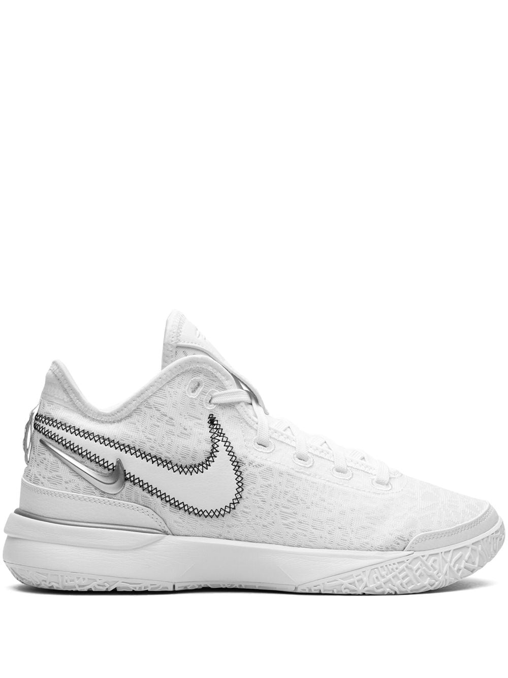 Nike Zoom Lebron NXXT Gen "White / Metallic Silver" sneakers von Nike