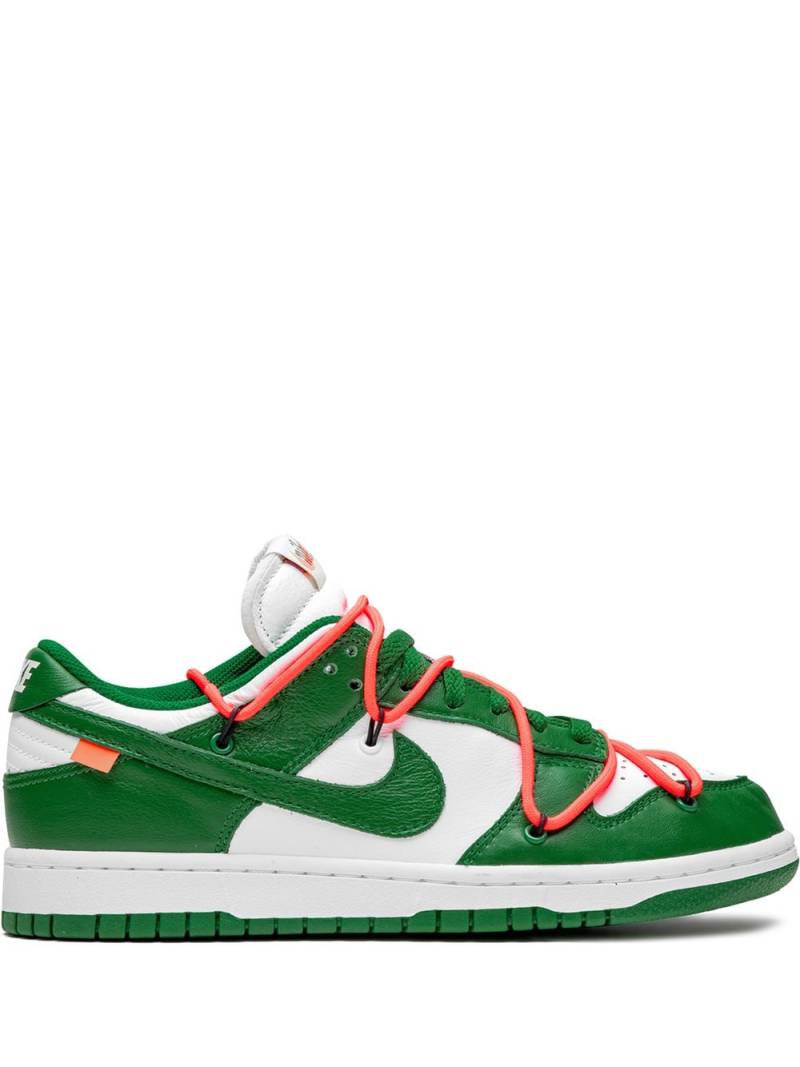 Nike X Off-White Dunk Low "Pine Green" sneakers von Nike X Off-White