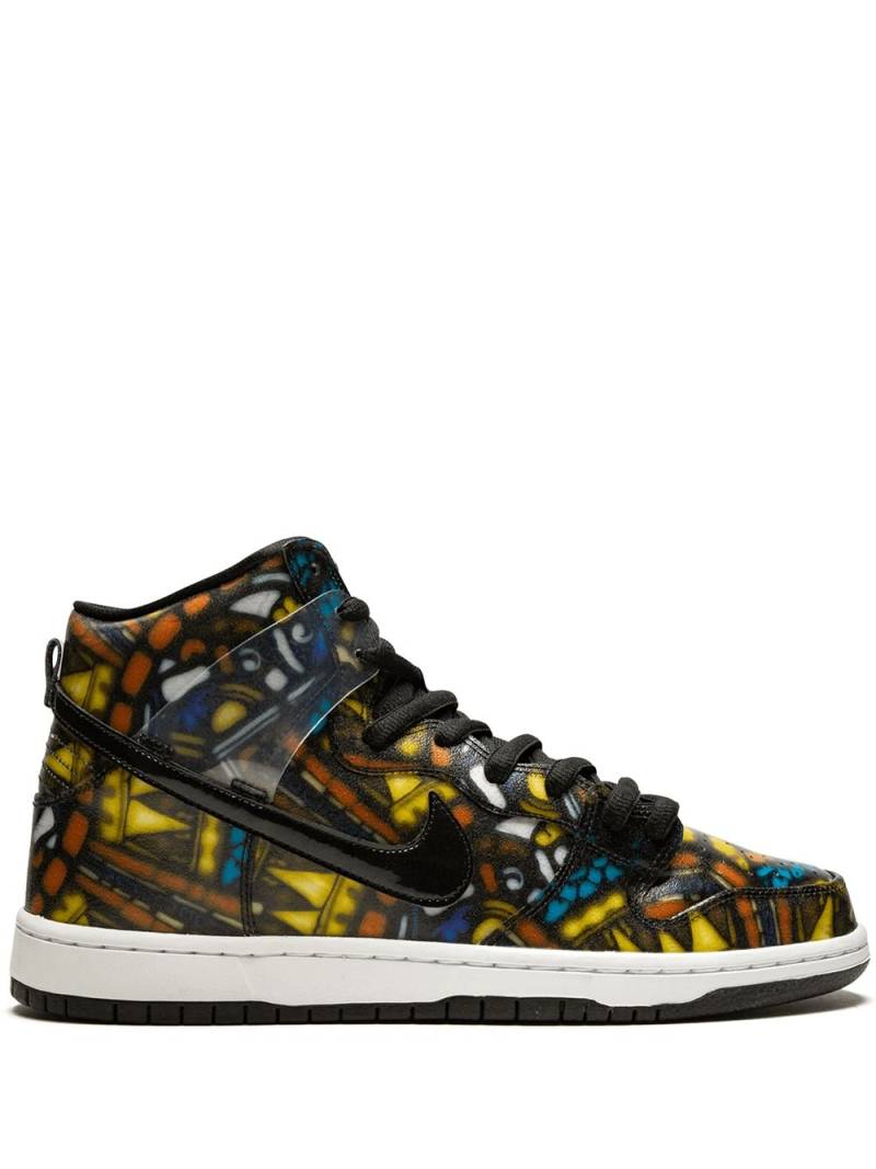 Nike x Concepts Dunk Hi Pro SB "Stained Glass - Special Box" sneakers - Black von Nike
