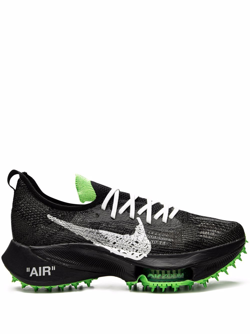 Nike X Off-White Air Zoom Tempo Next% "Scream Green" sneakers - Black von Nike X Off-White