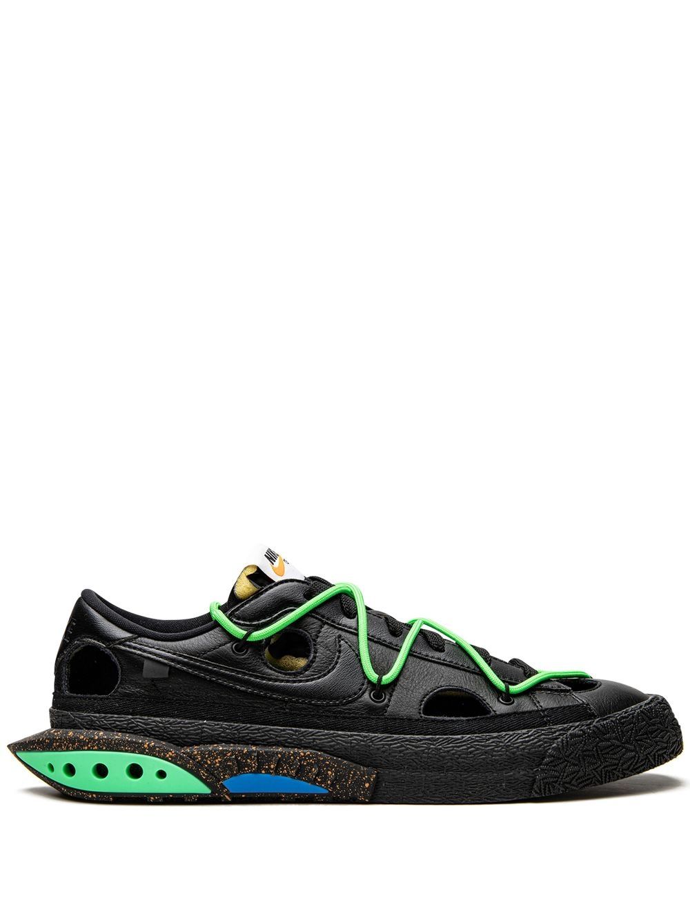 Nike X Off-White Blazer Low "Black/Electro Green" sneakers von Nike X Off-White