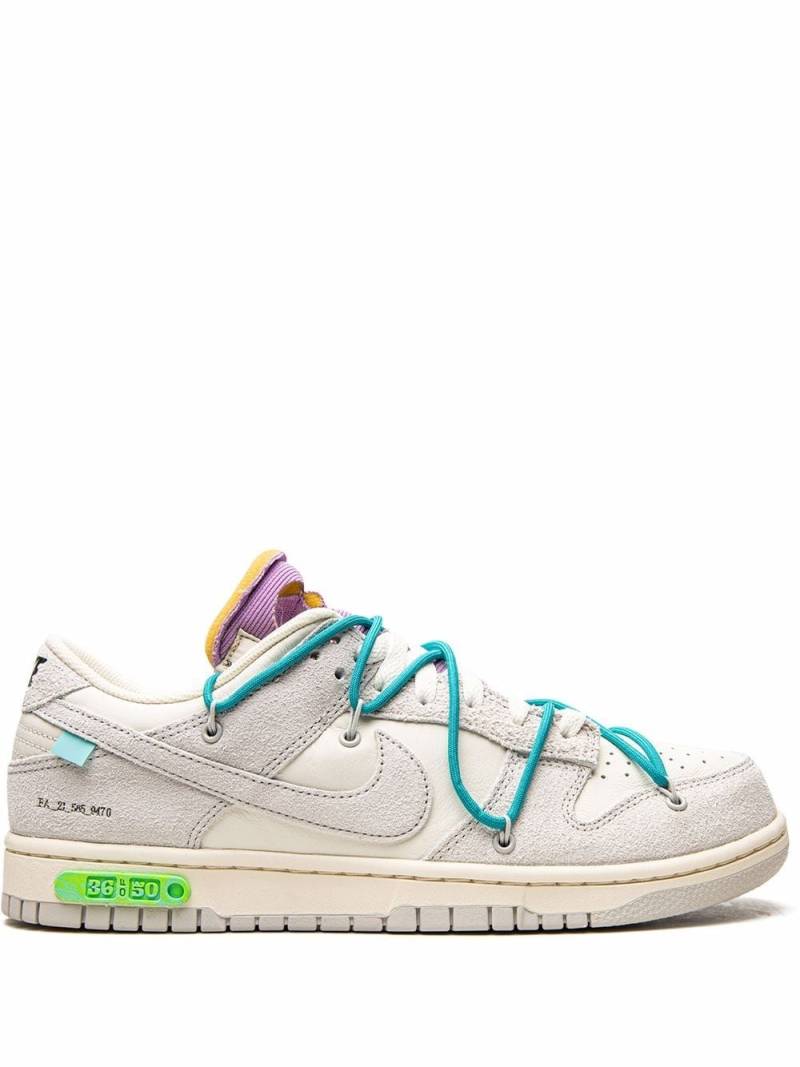 Nike X Off-White x Off-White Dunk Low "Lot 36" sneakers - Neutrals von Nike X Off-White