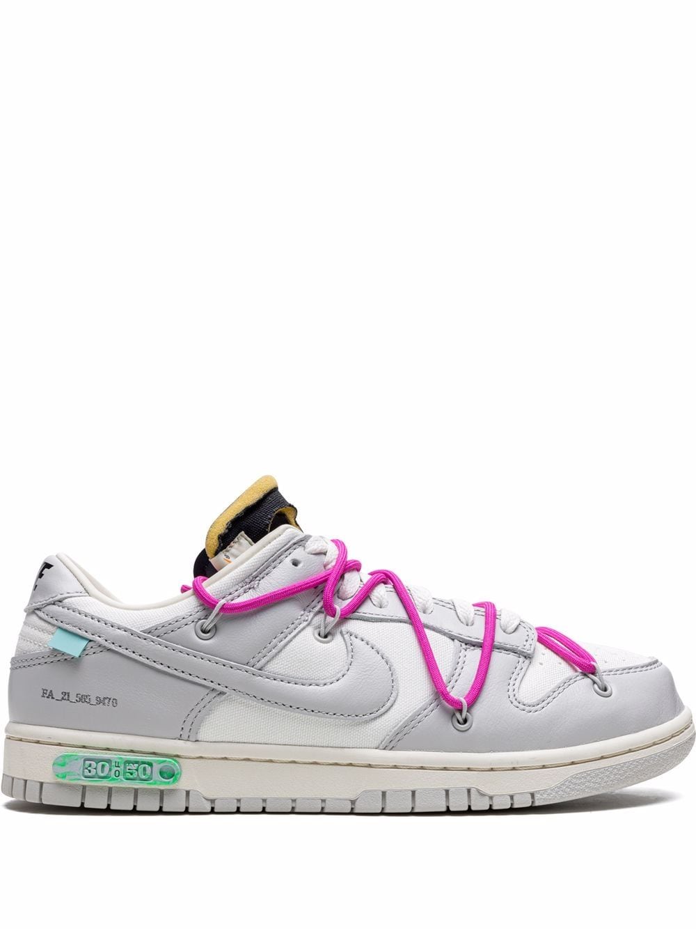 Nike X Off-White Dunk Low "Lot 30" sneakers - Grey von Nike X Off-White