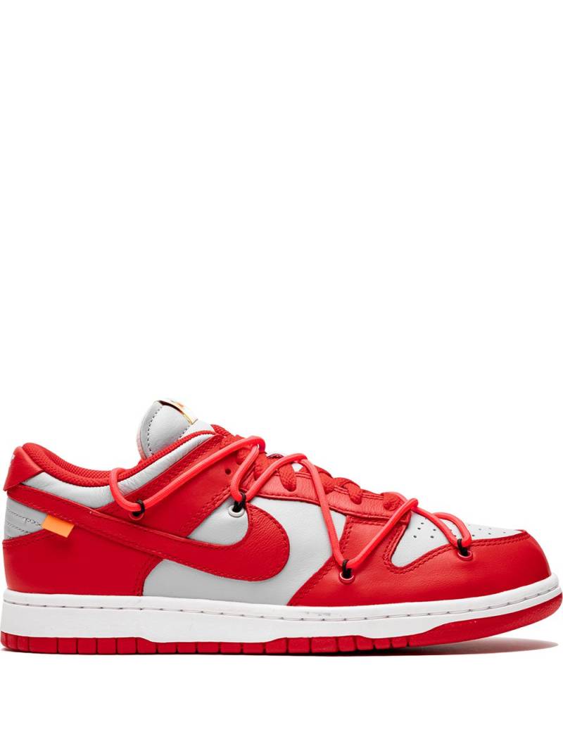 Nike X Off-White Dunk Low "University Red" sneakers von Nike X Off-White