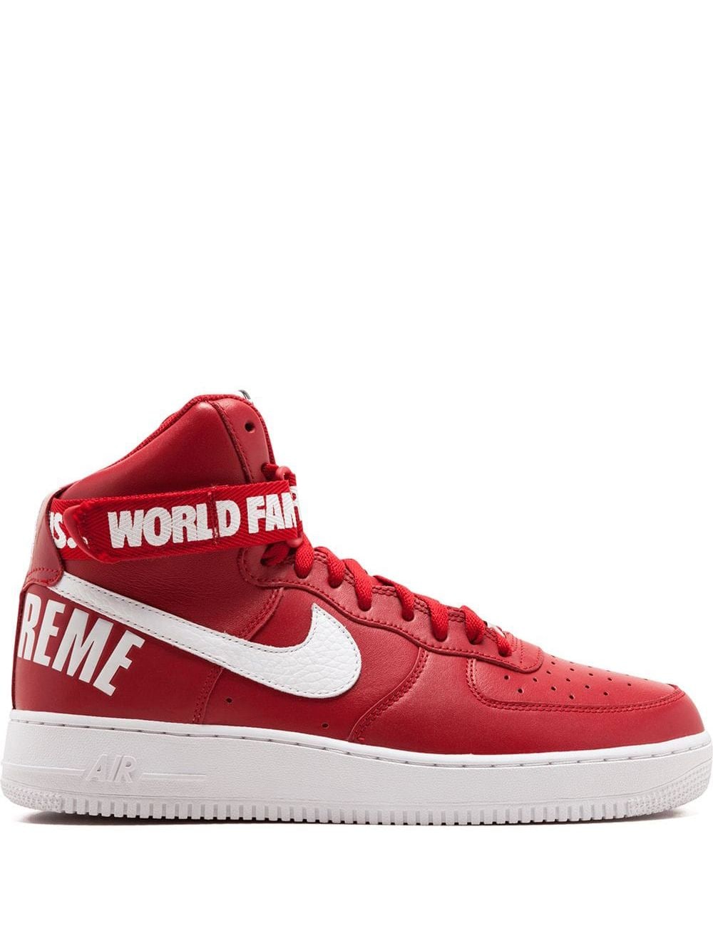 Nike x Supreme Air Force 1 High sneakers - Red von Nike
