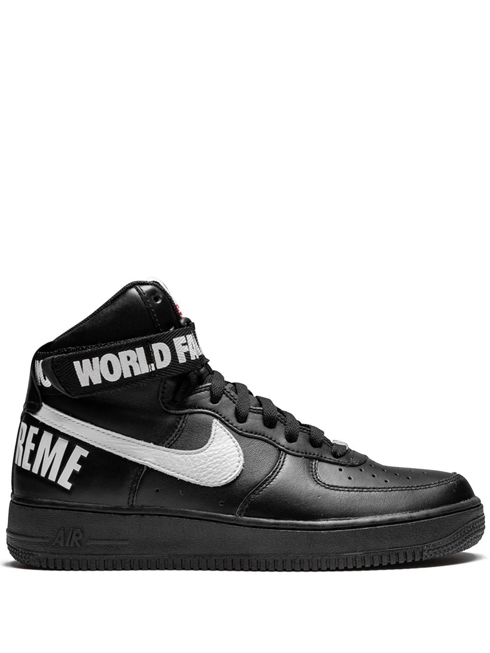 Nike xSupreme Air Force 1 High SP "Black" sneakers von Nike