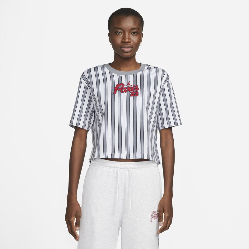 Paris Saint-Germain Damen-T-Shirt mit Grafik - Weiß von Nike