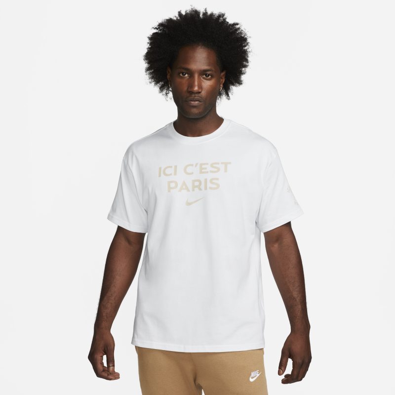 Paris Saint-Germain Herren-T-Shirt - Weiß von Nike