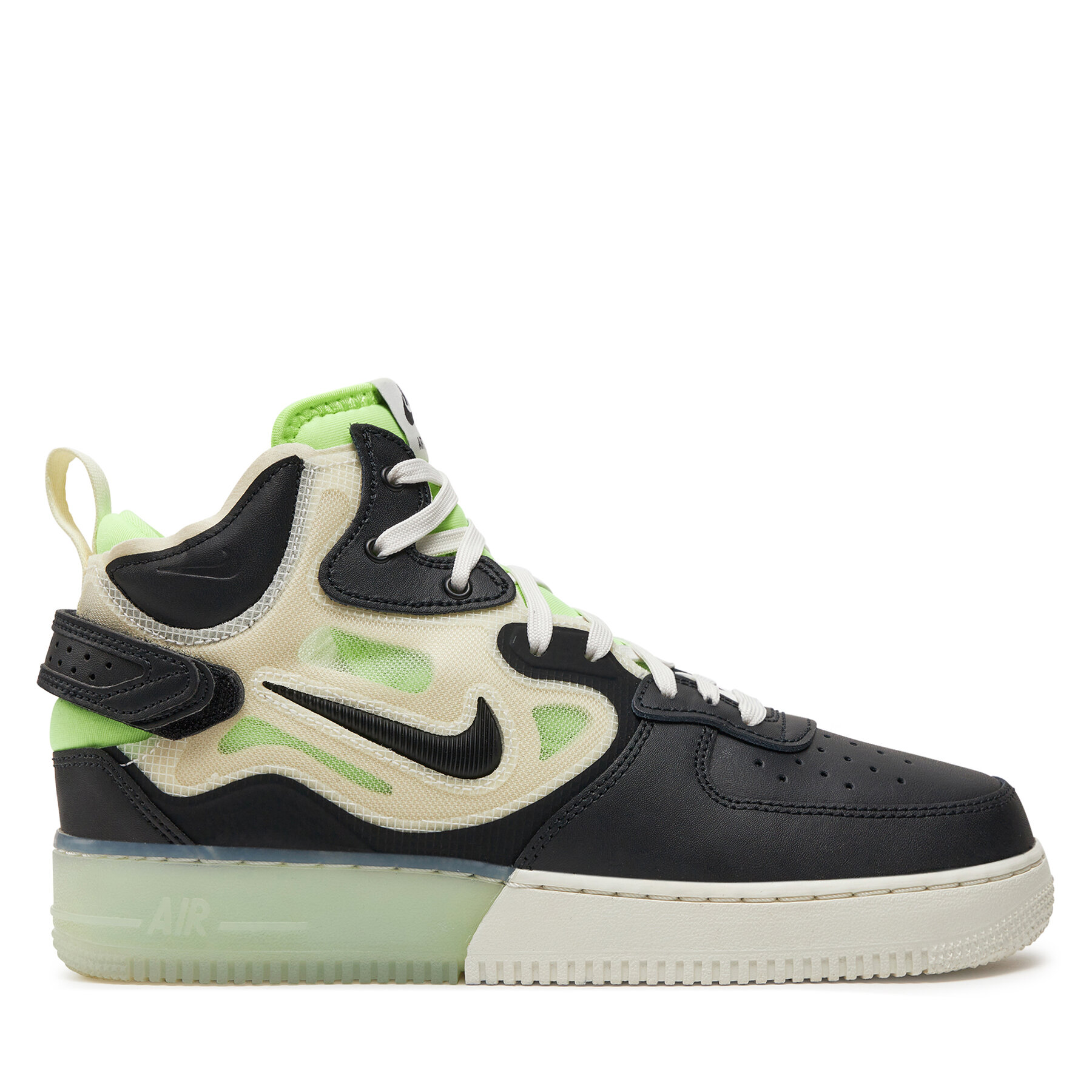 Schuhe Nike Air Force 1 Mid React DQ1872 100 Sail/Black/Ghost Green von Nike