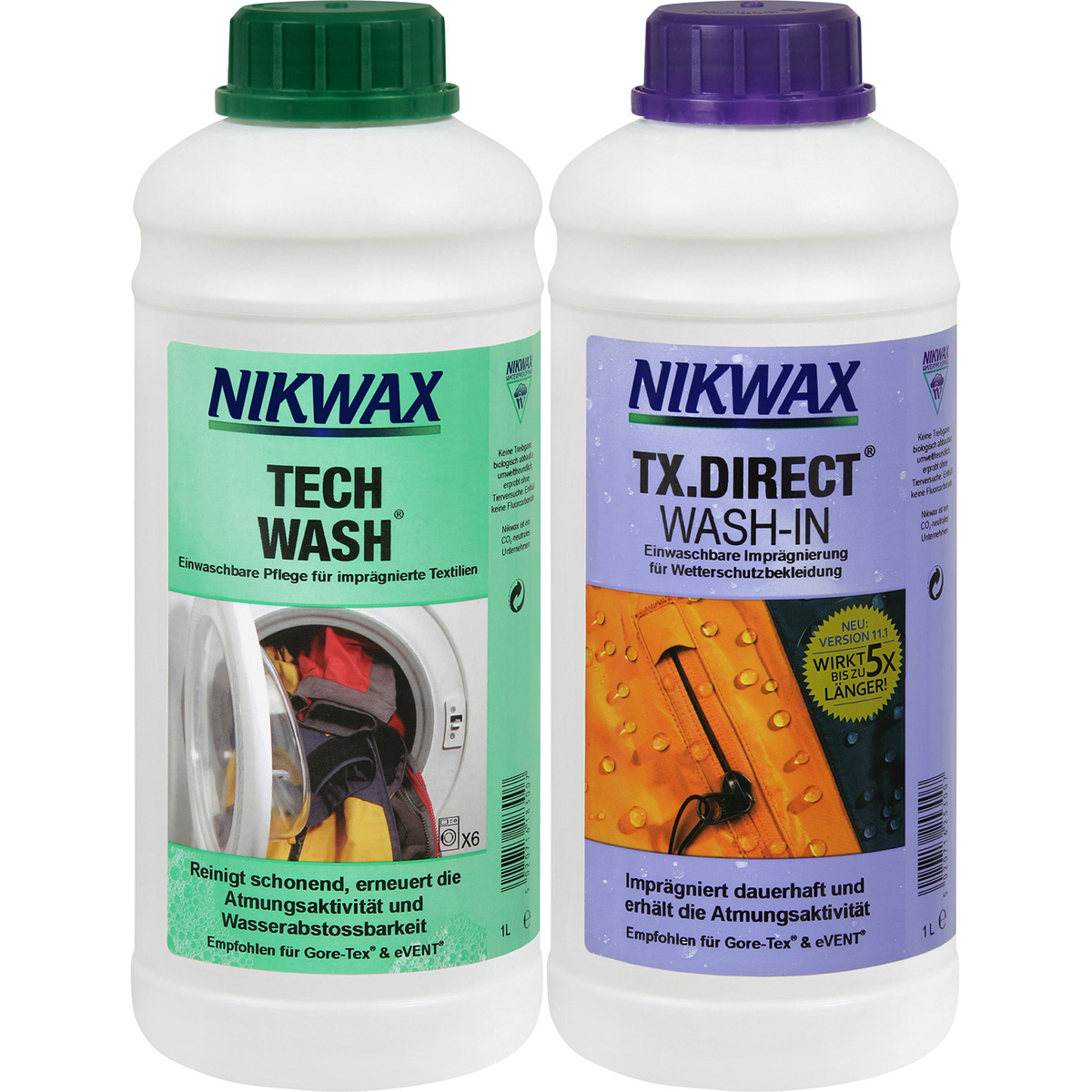 Nikwax Tech Wash + TX-Direct von Nikwax