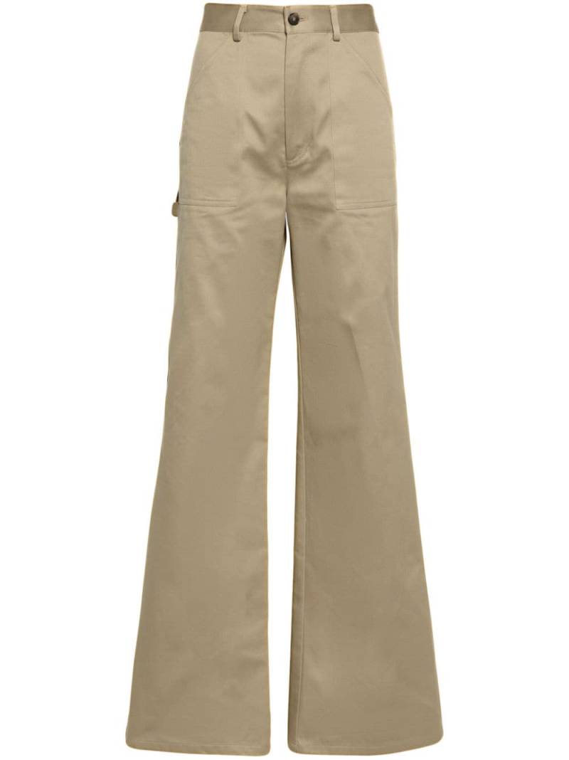 Nili Lotan Quentin straight-leg trousers - Green von Nili Lotan