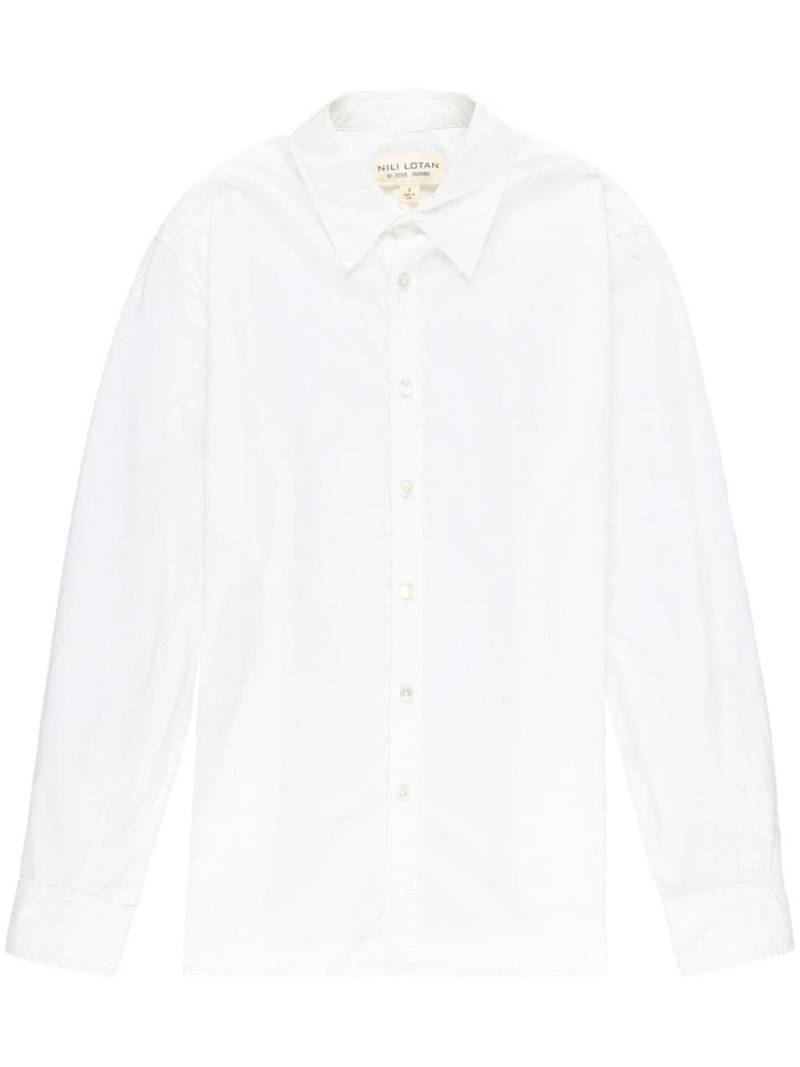 Nili Lotan Raphael cotton shirt - White von Nili Lotan