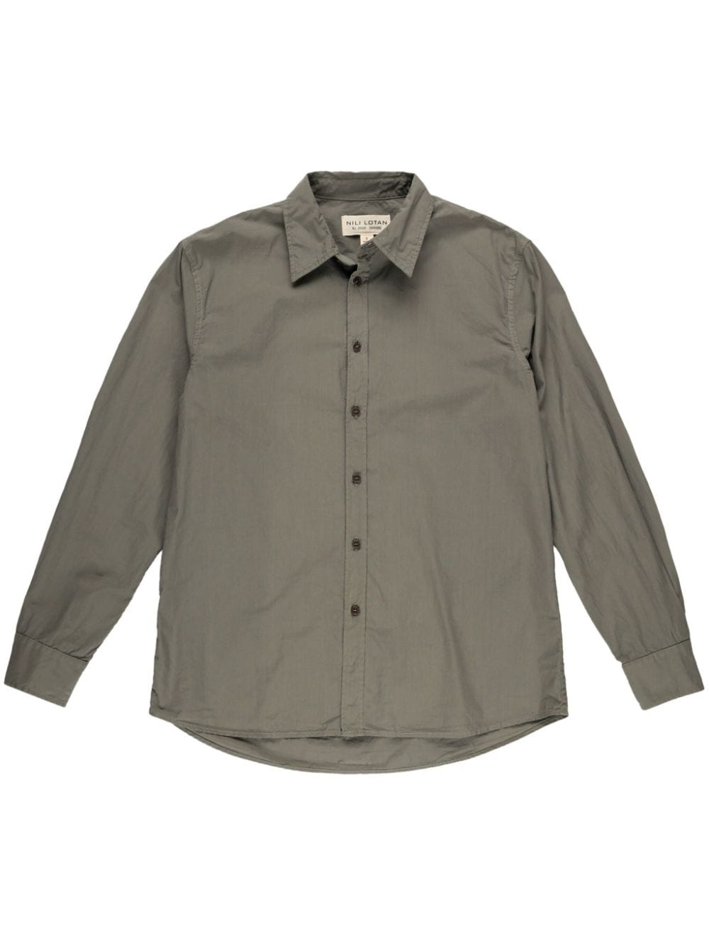 Nili Lotan Raphael cotton shirt - Green von Nili Lotan