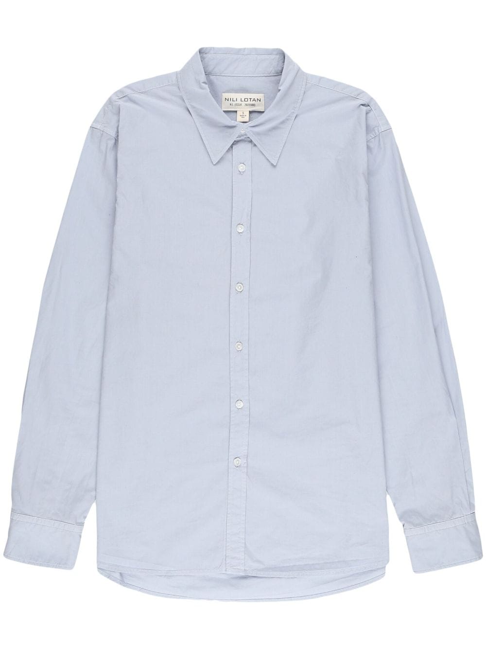 Nili Lotan Raphael long-sleeve shirt - Blue von Nili Lotan