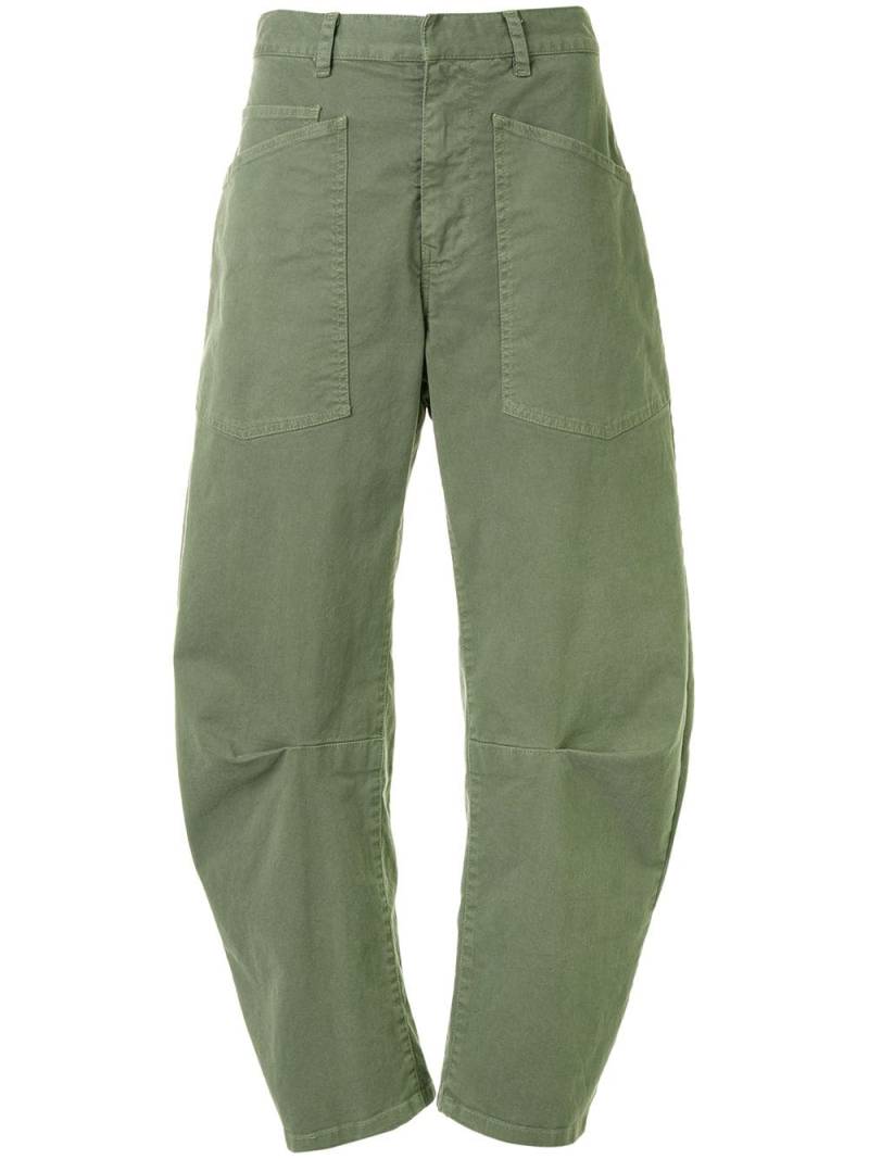 Nili Lotan Shon wide-leg trousers - Green von Nili Lotan