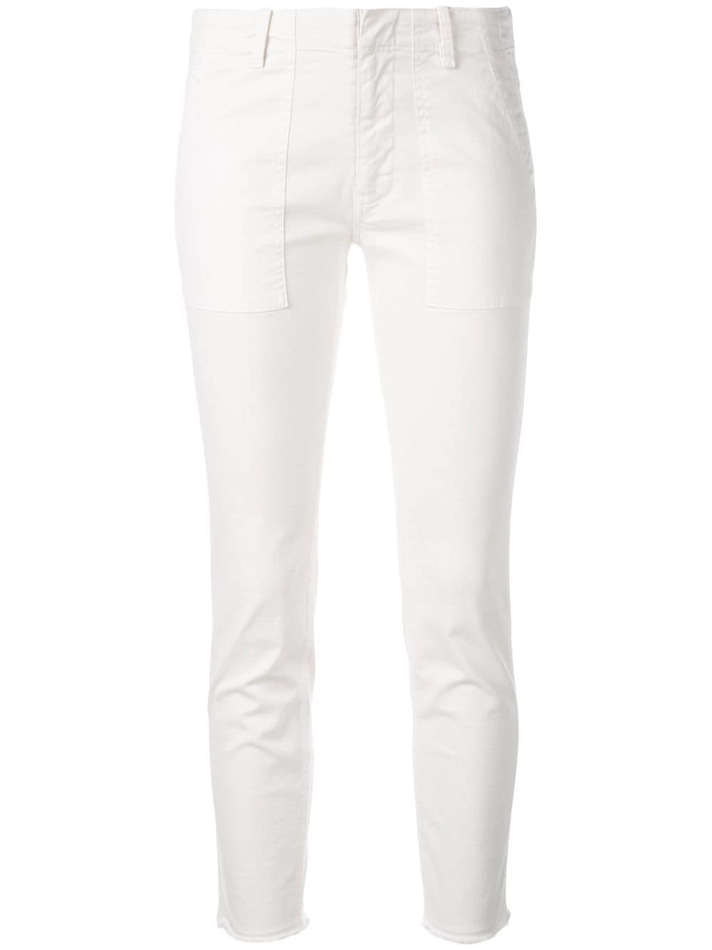 Nili Lotan cropped skinny trousers - White von Nili Lotan